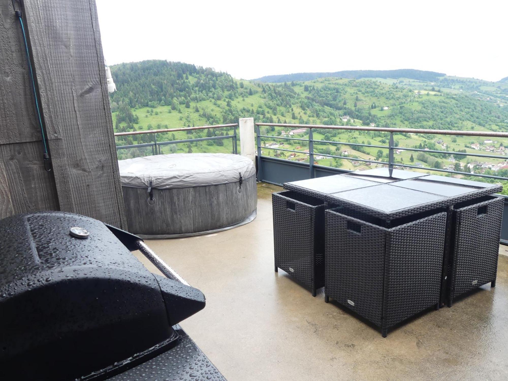Le Massif - Appartement Au Sommet Avec Vue Panoramique La Bresse Bagian luar foto
